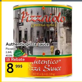 Mayrand Pizzaiolo Authentic pizza sauce offer