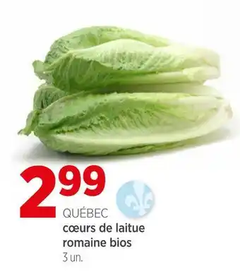 Avril cœurs de laitue romaine bios offer