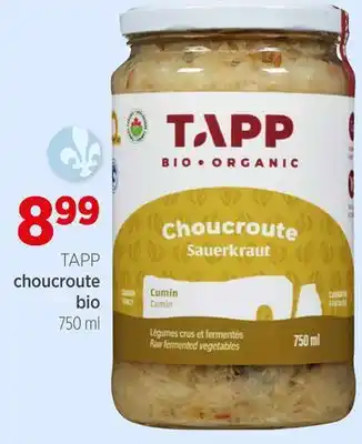 Avril Choucroute bio offer