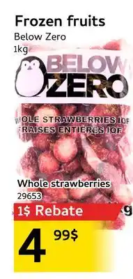 Mayrand Below Zero Whole strawberries offer