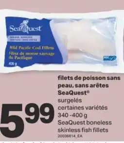 L'Intermarché filets de poisson sans peau, sans arêtes SeaQuest offer