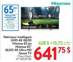 Walmart Hisense 65 QLED 4K Ultra HD Smart TV offer