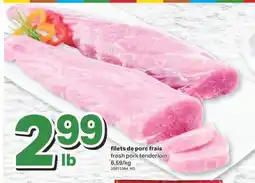 L'Intermarché filets de porc frais offer