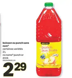 L'Intermarché boisson ou punch sans nom offer