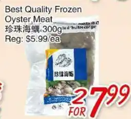 Foody Mart BEST QUALITY FROZEN OYSTER MEAT offer