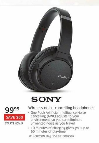 The Source Wireless noise-cancelling headphones offer