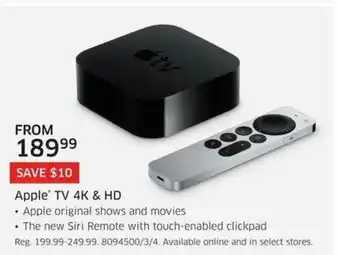 The Source Apple' TV 4K & HD offer