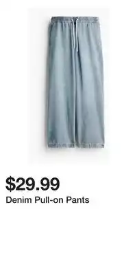 H&M Denim Pull-on Pants offer