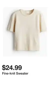H&M Fine-knit Sweater offer