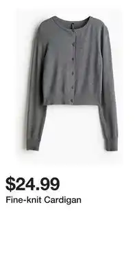 H&M Fine-knit Cardigan offer