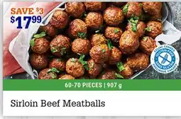 M & M Food Market Sirloin Beef Meatballs offer