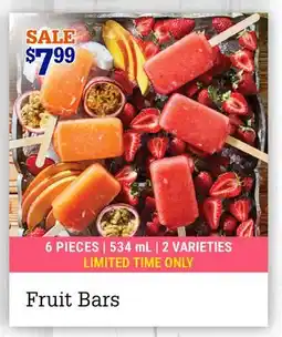 M & M Food Market Fruit Bars offer