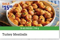 M & M Food Market Turkey Meatballs offer