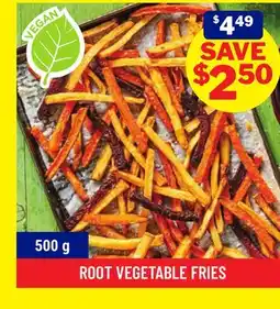 M & M Food Market ROOT VEGETABLE FRIES offer