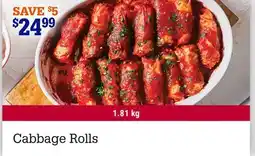 M & M Food Market Cabbage Rolls offer