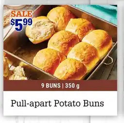 M & M Food Market Pull-apart Potato Buns offer