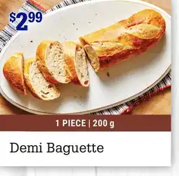 M & M Food Market Demi Baguette offer