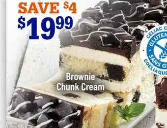 M & M Food Market Brownie Chunk Cream offer