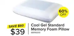 Leon's Cool Gel Standard Memory Foam Pillow offer