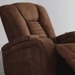 Leon's Dallas Glider Recliner- Mocha offer