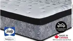 Leon's Sealy Posturepedic Correct Comfort III Firm Eurotop Mattress Collection offer