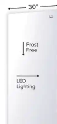 Leon's L2 White Upright Freezer (13.8 cu. ft.) - LRU14F3AWWC offer
