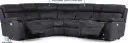 Leon's Haven 6-Piece Power Reclining Sectional - Grey offer
