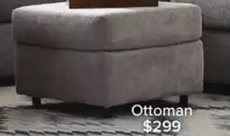 Leon's Jupiter Ottoman - Ash Grey offer
