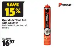 Home Hardware Quicklode Fuel Cell with Adapter offer