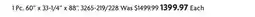 Home Hardware Madison 5. 3 Pc. Acrylic Shower offer