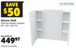 Home Hardware Shower Wall offer