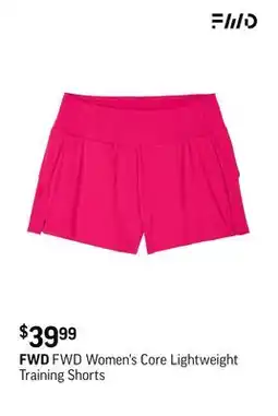 Sport Chek FWD Women's Core Lightweight Training Shorts offer