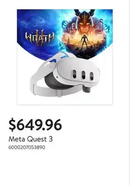 Walmart Meta Quest 3 offer