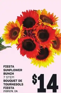Independent City Market BOUQUET DE TOURNESOLS FIESTA, 7 STEM offer