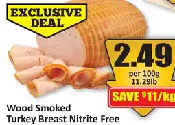 Starsky Wood Smoked Turkey Breast Nitrite Free offer