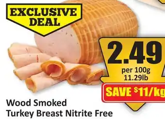 Starsky Wood Smoked Turkey Breast Nitrite Free offer