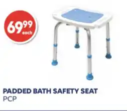 Wellwise by Shoppers PCP PADDED BATH SAFETY SEAT offer