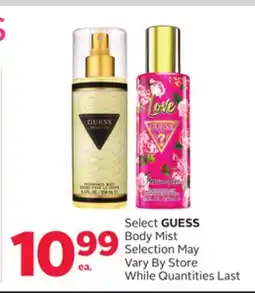 Rexall Select GUESS Body Mist offer