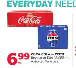 Rexall COCA-COLA or PEPSI offer