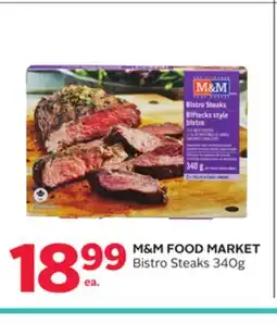 Rexall M&M FOOD MARKET Bistro Steaks offer