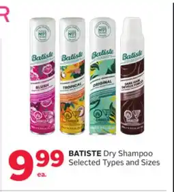 Rexall BATISTE Dry Shampoo offer