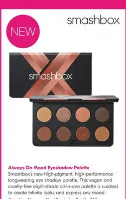 Shoppers Drug Mart Smashbox Always on Mood Eyeshadow Palette offer