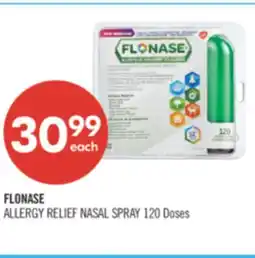 Shoppers Drug Mart FLONASE ALLERGY RELIEF NASAL, SPRAY 120 Doses offer