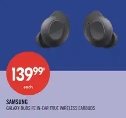 Shoppers Drug Mart SAMSUNG GALAXY BUDS FE IN-EAR TRUE WIRELESS EARBUDS offer
