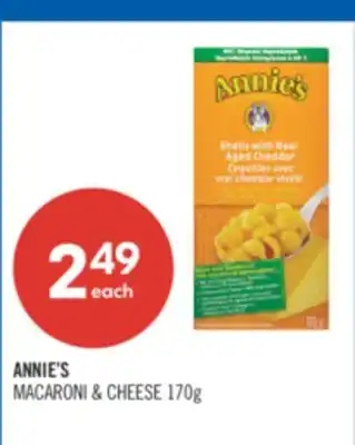 Shoppers Drug Mart ANNIE'S MACARONI & CHEESE offer