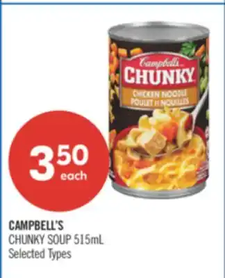 Shoppers Drug Mart CAMPBELL'S CHUNKY SOUP offer