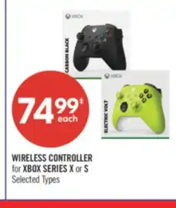 Shoppers Drug Mart WIRELESS CONTROLLER for XBOX SERIES X or S offer