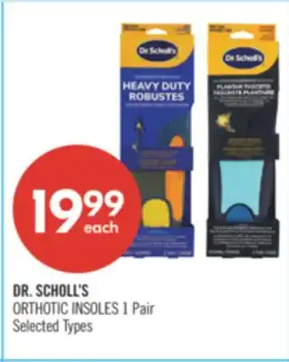 Shoppers Drug Mart DR. SCHOLL'S ORTHOTIC INSOLES offer