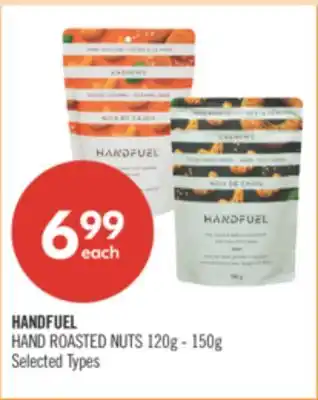 Shoppers Drug Mart HANDFUEL HAND ROASTED NUTS offer
