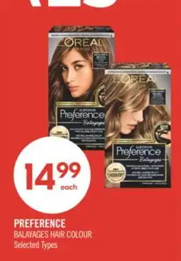 Shoppers Drug Mart PREFERENCE BALAYAGES HAIR COLOUR offer